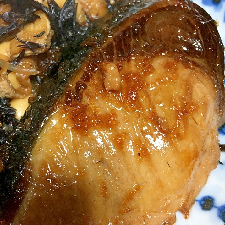 5分で出来るブリの照り焼き